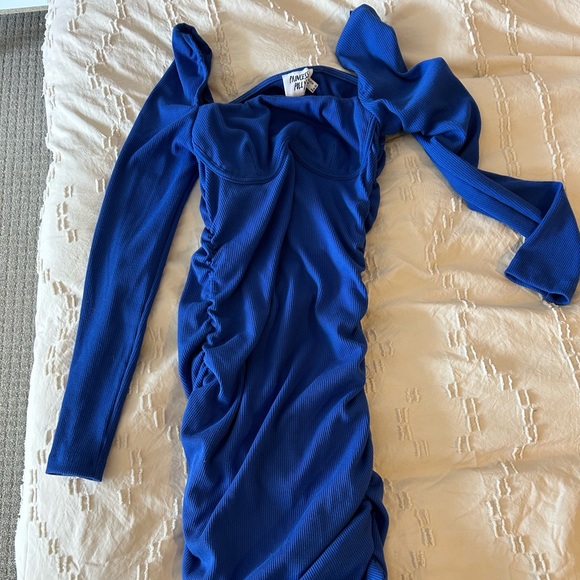 Princess Polly Dresses Princess Polly Blue Tight Dress Poshmark